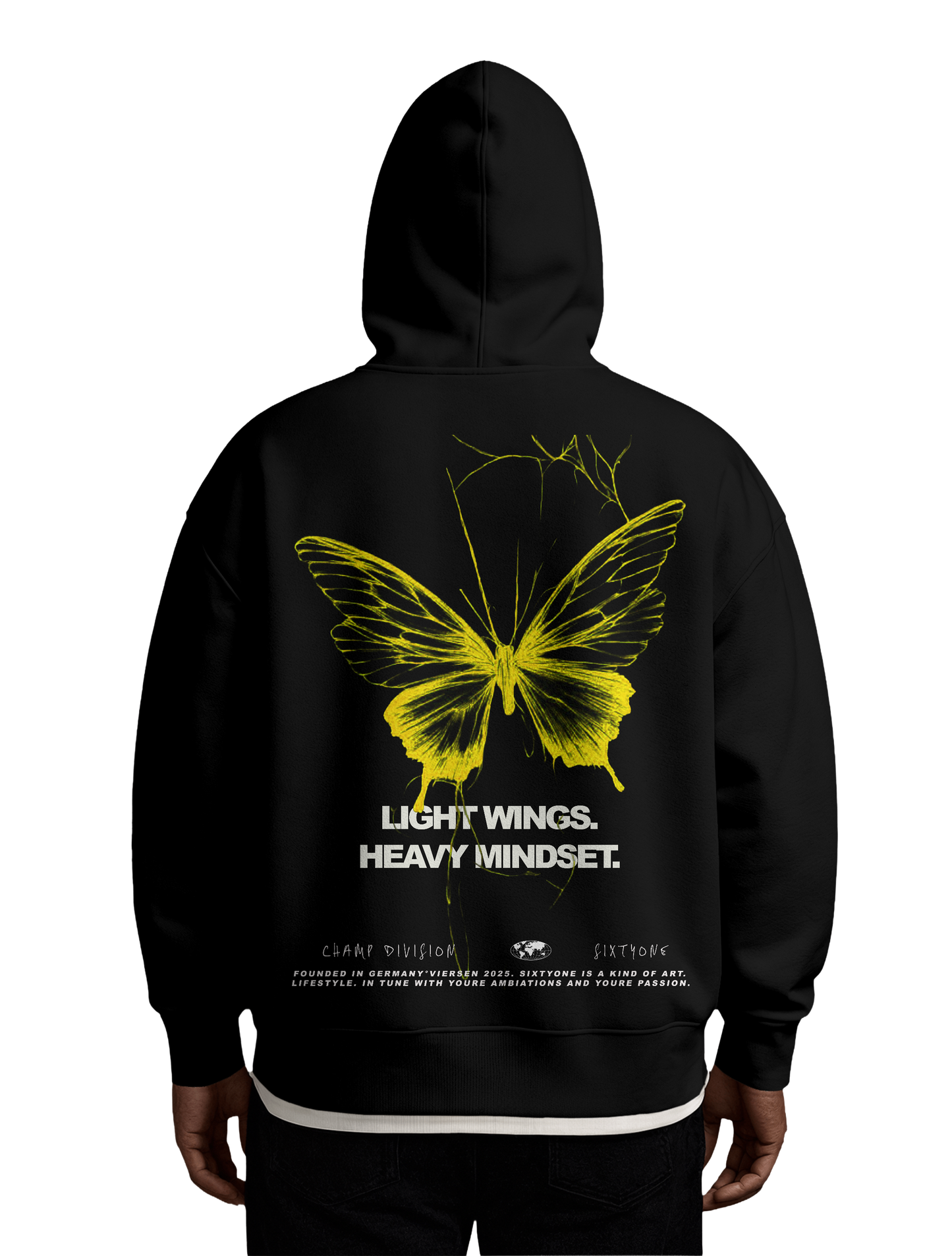"HEAVY MINDSET" HEAVY HOODIE